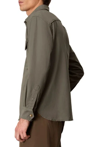 Rag & Bone Stretch Cotton Cpo Button-up Shirt
