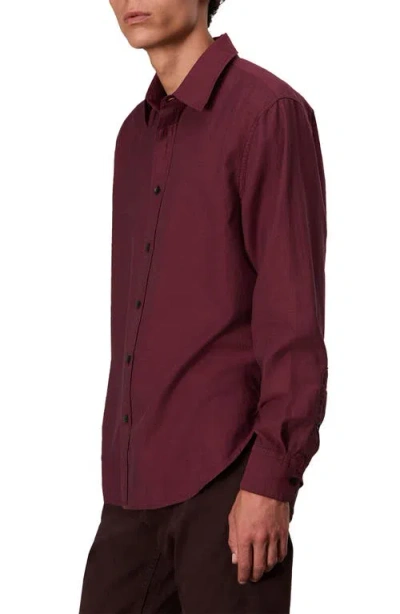 Rag & Bone Finch Zigaag Dobby Button-up Shirt