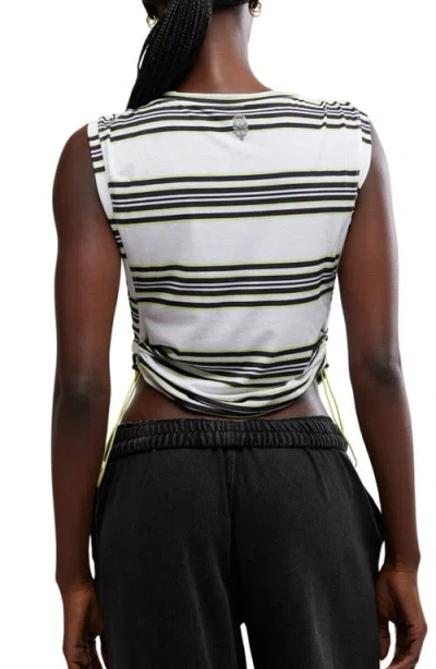 Free People Stripe Sport Mode Muscle T-shirt