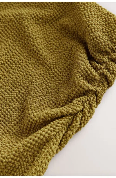 Next Textured Maxi Skirt In Green