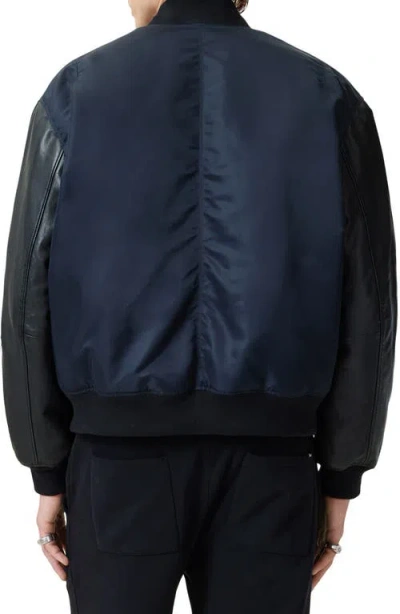 Allsaints Myler Oversize Nylon Bomber Jacket