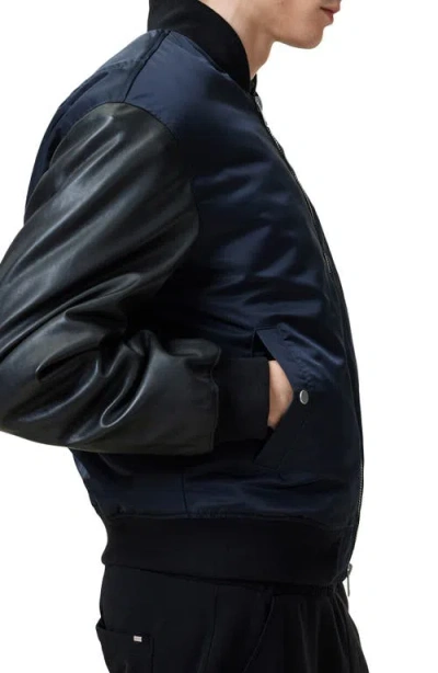 Allsaints Myler Oversize Nylon Bomber Jacket