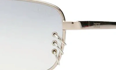 Dezi Hooked 54mm Rectangular Sunglasses