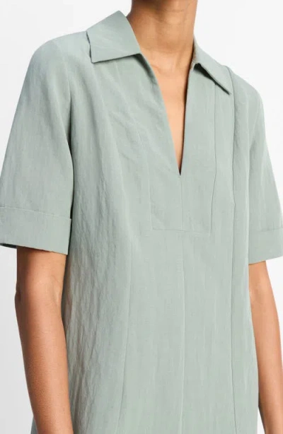 Vince Short Sleeve A Line Short Dress