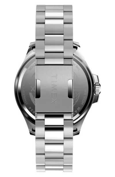 Timex Men's Deep Water Harborside Coast Stainless Steel Bracelet Watch/43mm