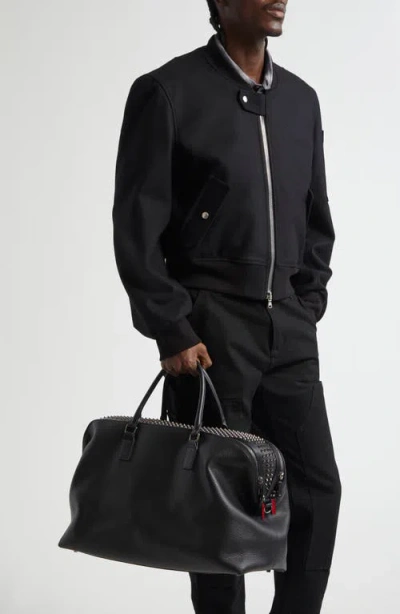 Christian Louboutin Funky Empire Spike Leather Duffle Bag
