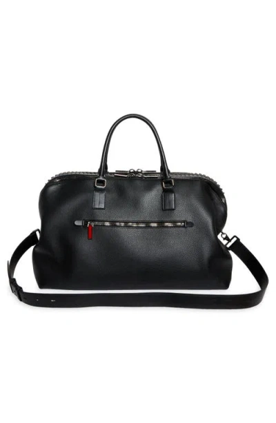 Christian Louboutin Funky Empire Spike Leather Duffle Bag
