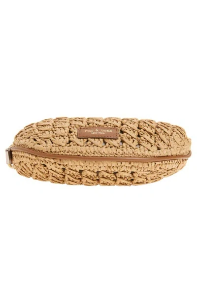 Rag & Bone Small Mercer Woven Straw Hobo Bag