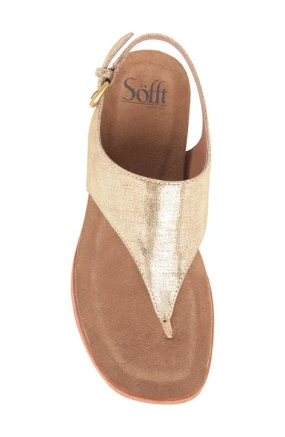 Söfft Penelope Slingback Wedge Sandal