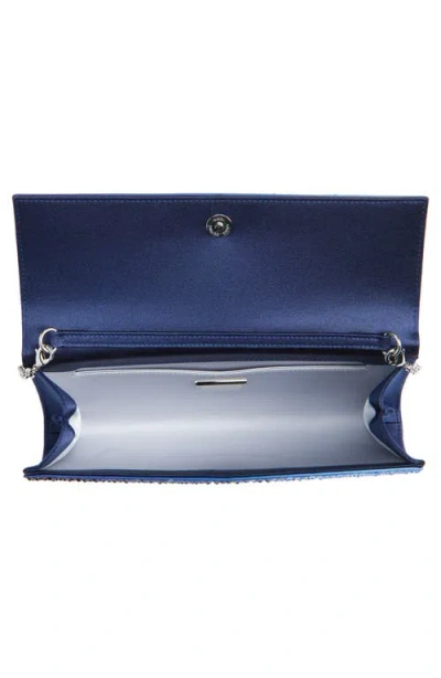 Judith Leiber Couture Perry Crystal Embellished Satin Clutch
