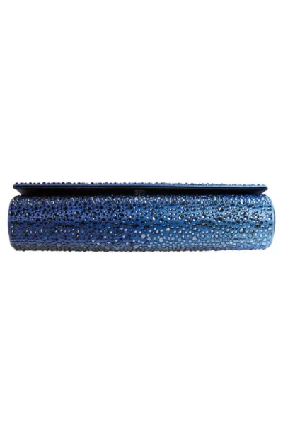 Judith Leiber Couture Perry Crystal Embellished Satin Clutch
