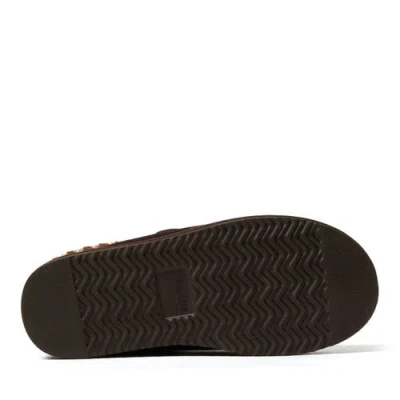 Dearfoams Fireside Grafton Genuine Shearling Clog Slipper With Taping