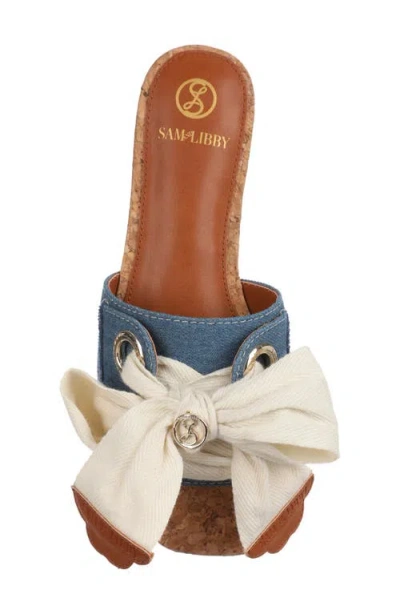 Sam & Libby Leni Bow Slide Sandal