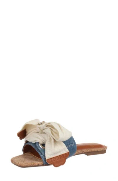 Sam & Libby Leni Bow Slide Sandal
