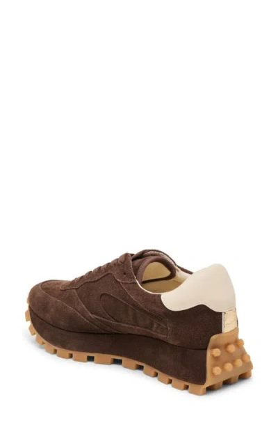 Dolce Vita Tricia Sneakers Dk Brown Suede