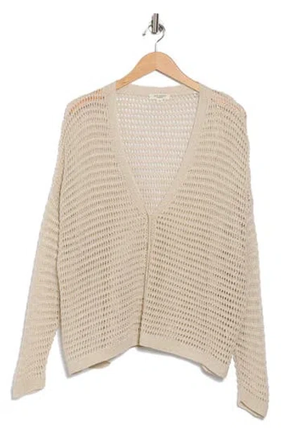 Max Studio Open Stitch Cardigan