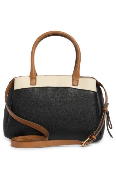 Nanette Lepore Colorblock Triple Section Satchel Bag & Pouch