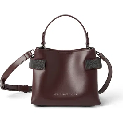 Brunello Cucinelli Small Top-handle Essence Bag