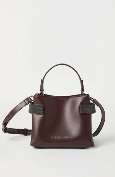 Brunello Cucinelli Small Top-handle Essence Bag