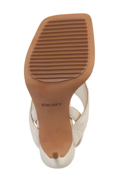 Dkny Ranae Slingback Sandal In White