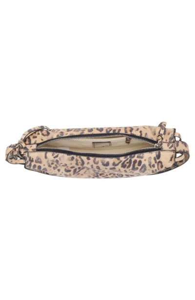 Steve Madden Suede Half Moon Crossbody Bag