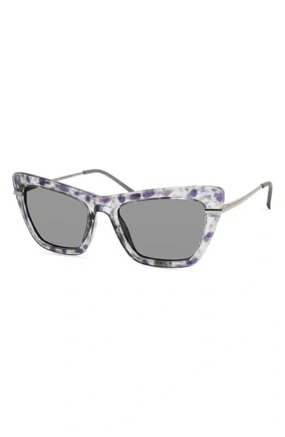 Eco Dena 54mm Polarized Square Sunglasses