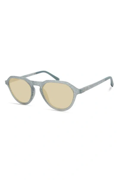 Eco Hyder 51mm Polarized Round Sunglasses