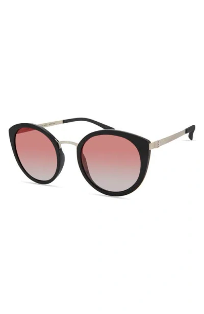 Eco Etna 52mm Polarized Round Sunglasses