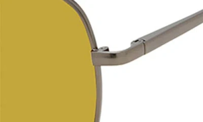 Eco Trinidad 56mm Polarized Aviator Sunglasses