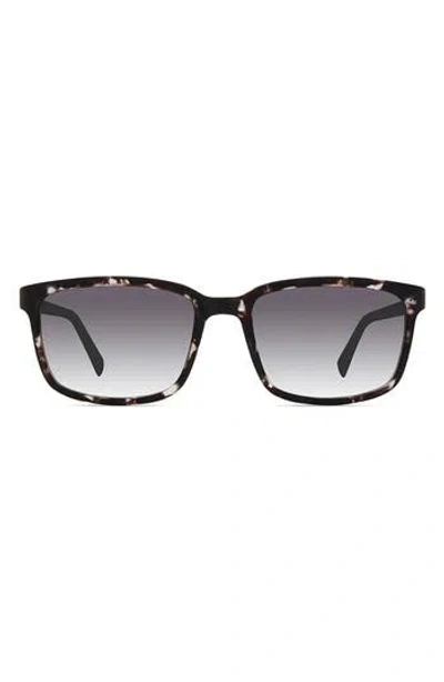 Eco Tule 57mm Square Polarized Sunglasses