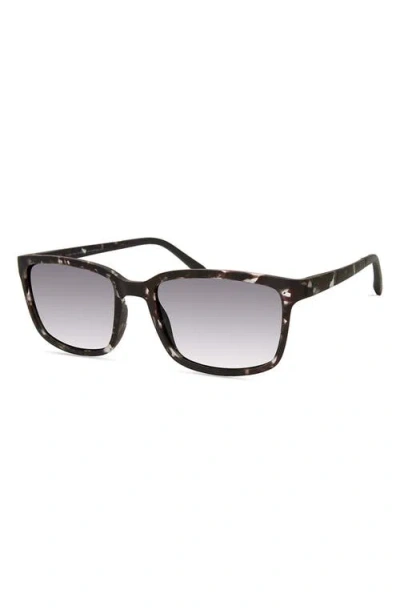 Eco Tule 57mm Square Polarized Sunglasses