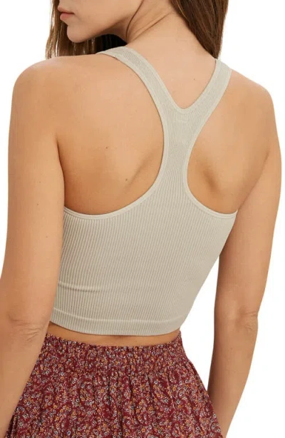 Wishlist Seamless Racerback Bralette In Gold