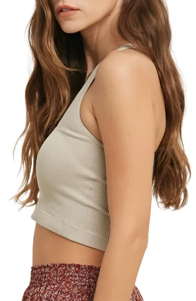 Wishlist Seamless Racerback Bralette In Gold