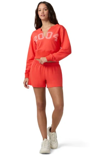 Florence By Mills 2004 Split Neck Sweatshirt