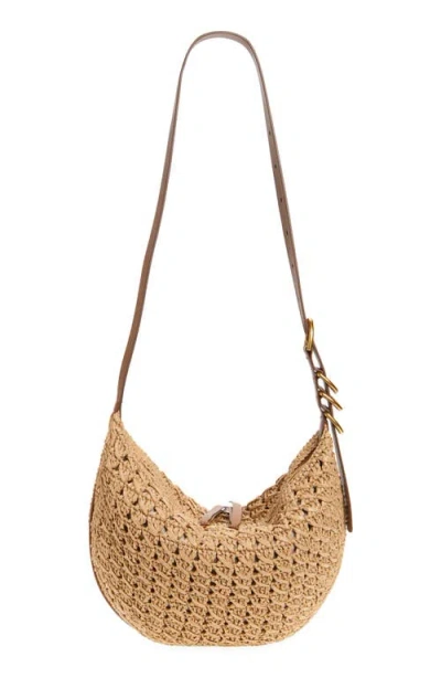 Rag & Bone Medium Mercer Woven Straw Hobo Bag