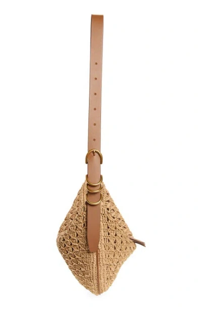 Rag & Bone Medium Mercer Woven Straw Hobo Bag