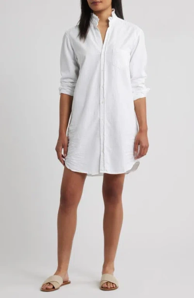 Frank & Eileen Classic Shirtdress In White