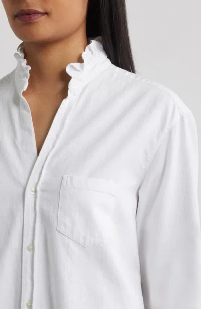 Frank & Eileen Classic Shirtdress In White