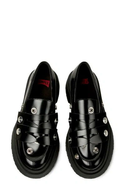 Camper Walden Stud Double Penny Loafer