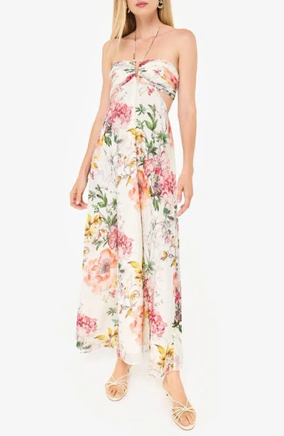 Cami Nyc Calliope Floral Print Silk Chiffon Maxi Dress In Multi