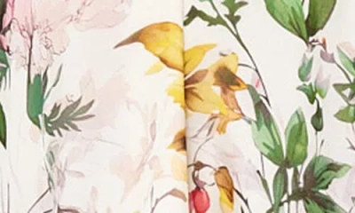 Cami Nyc Calliope Floral Print Silk Chiffon Maxi Dress In Multi