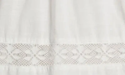 Bp. Boho Cotton Miniskirt In White