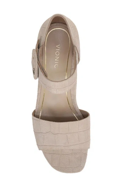 Vionic Chardonnay Block Heel Sandal