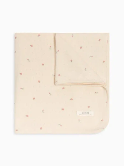Colored Organics Organic Pointelle Swaddle Blanket