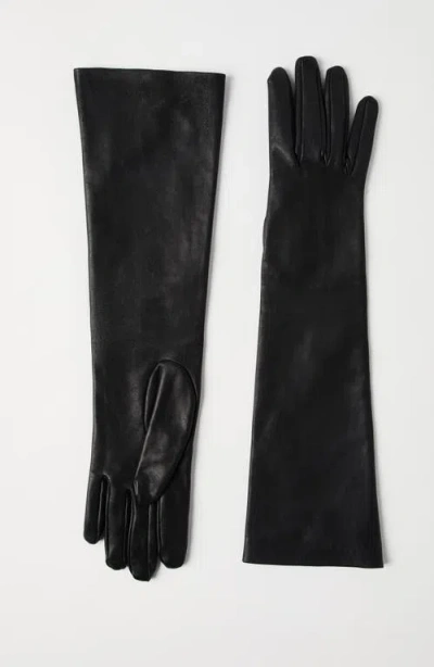 Brunello Cucinelli Long Leather Gloves