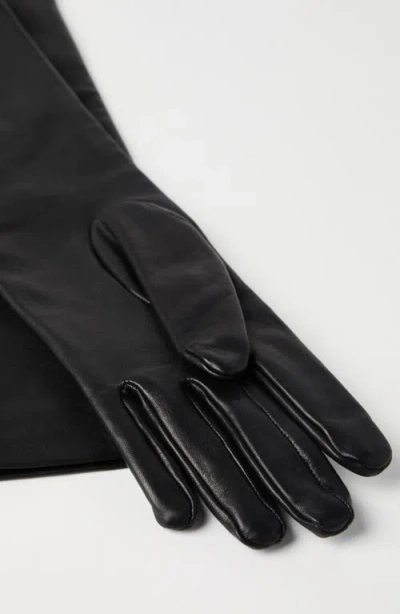 Brunello Cucinelli Long Leather Gloves