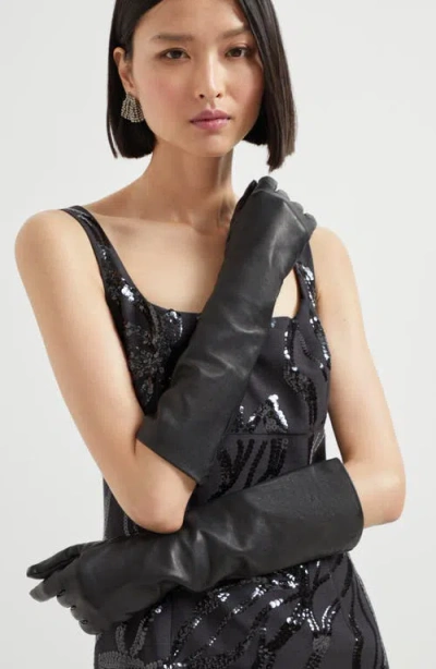 Brunello Cucinelli Long Leather Gloves