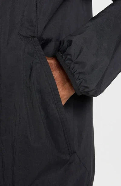 Nike Stride Dri-fit Uv Hooded Running Jacket In Black