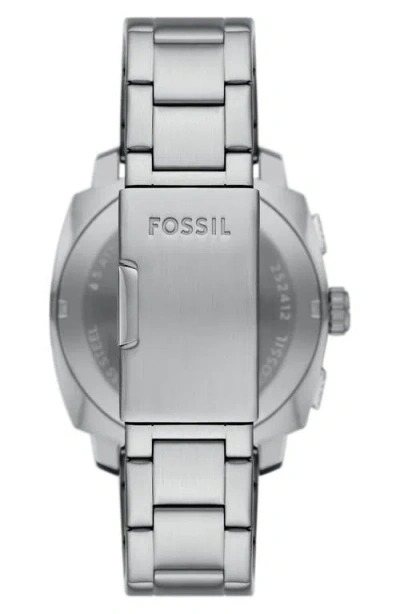 Fossil Machine Chronograph Stainless Steel Watch, 44mm