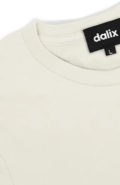 Dalix Mens Lil Heart Midweight Cotton Tee